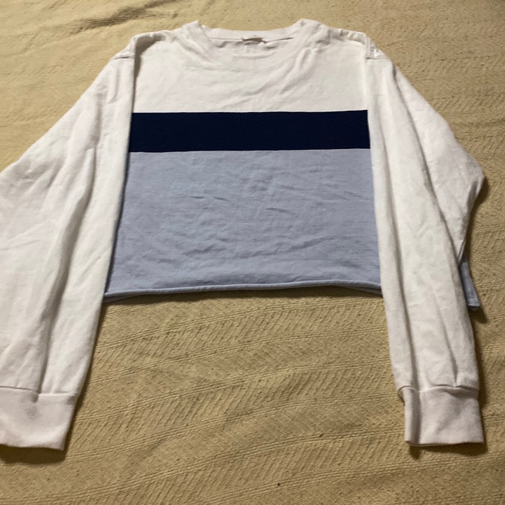 John Galt long sleeve cropped tee